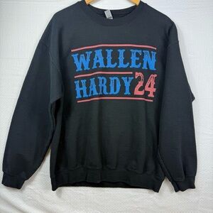 Morgan Wallen Black Crewneck size Large